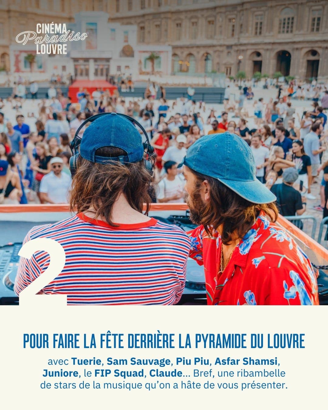 「羅浮宮天堂電影院」將於7月2日至5日重返巴黎！一同在浪漫的巴黎夜空下觀賞《花樣年華》