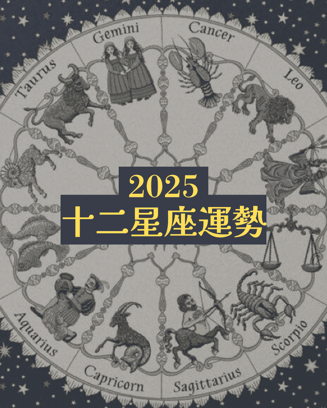十二星座運勢｜2025年7月｜天王星進入雙子座，啟發新篇章