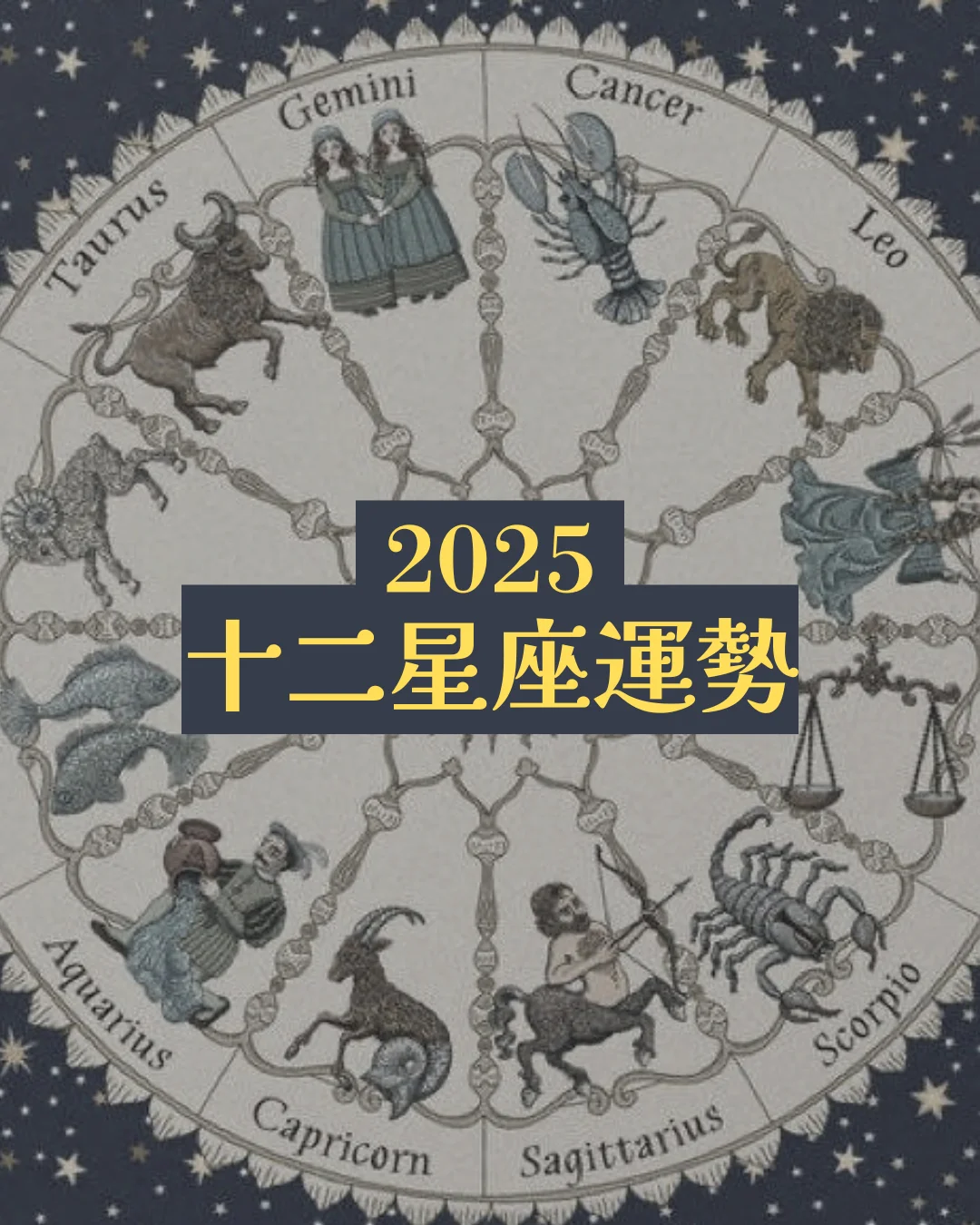 十二星座運勢｜2025年7月｜天王星進入雙子座，啟發新篇章